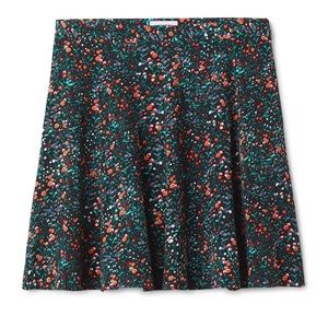 Weekday Floral Skirt Skater Skirt